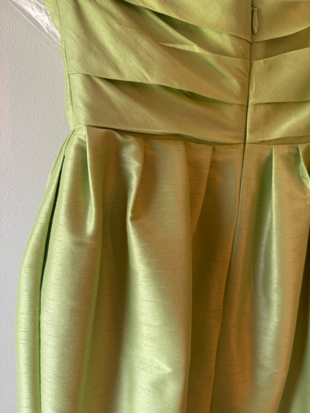 By Watters Caladium Gown | Limeade | Size 8 | Worn Once | Style 39301 - Picture 8 of 11